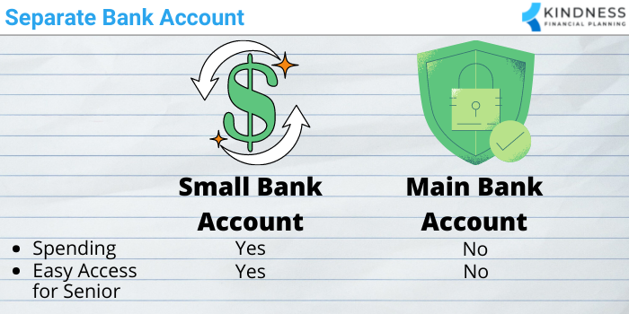 Separate bank account strategy